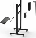 Kindermann 4004000201 PC skyrius juodas metalinis 288x100x418mm