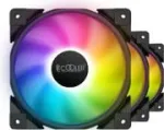 PCCOOLER 120mm HALO-FRGB-3I1 korpuso ventiliatorius, 120mm, 1000&ndash;2000 RPM, ARGB