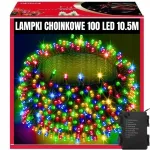 Extralink EX.95535 baterinės kalėdinės girliandos, 100 LED, daugiaspalvės, 10,5 m