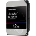 WD Ultrastar DC HC555 12TB 512e SE, 3,5 colio, 512 MB, 7200 RPM, SATA, NP3