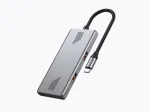 USB centras Gembird 4 prievadų USB 3.2 Gen 2 Type-C su 4x Type-A ir Type-C prievadais