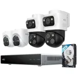 EUFY NVR Security System S4 Bullet-PTZ+ Turret Cam (E8E00325)