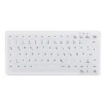 Contour Design Active Key Contour ClassicClean medicininė klaviatūra IP68 Mini belaidė balta DE C4110