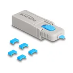 Ki&scaron;tukų blokatorius DeLOCK 20926 USB Type-C 5 vnt. su atrakintuvu