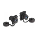DeLOCK D tipo modulis USB 3.2 Gen 1 Type-A lizdas-lizdas IP67