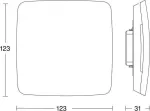 Steinel True Presence KNX Multisensor UP 056353 &ndash; lubinis įleidžiamas jutiklis, KNX suderinamas