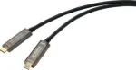 SpeaKa Professional USB-C / DisplayPort jungiamasis kabelis 10,00 m SP-9505620 TPE apvalkalas juodas [1x USB-C&trade; ki&scaron;tukas - 1x USB-C&trade; ki&scaron;tukas] (SP-9505620)