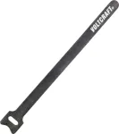VOLTCRAFT Lipnusis kabelio rai&scaron;tis 200 mm x 12 mm tamsiai pilkas 10 vnt. (VC-10547725)