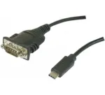Hypertec 040331-HY USB-C į RS-232 nuoseklusis kabelis, juodas