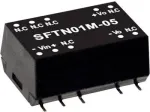 MEAN WELL SFTN01M-05 maitinimo &scaron;altinis ir įtampos keitiklis, 1 W, 5 V