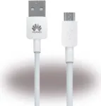 Micro USB kabelis HUAWEI HL0998, 1 m, baltas