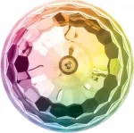 Manhattan Sound Science Disco Light Ball Bluetooth garsiakalbis, FM radijas, 3W garso galia, 8 val. grojimo laikas, integruoti valdikliai, 10 m diapazonas, microSD kortelių skaitytuvas, Aux 3,5 mm, USB-A įkrovimo laidas, Bluetooth 5.0, 3 metų garantija