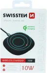 Swissten 22055500 belaidžio įkrovimo kilimėlis, 10 W, su 1,5 m USB-C kabeliu, juodas