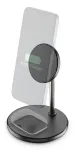 Cellularline Mag Duo Wireless Charger 2-in-1 belaidis įkroviklis Apple įrenginiams
