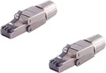 RJ45 jungtis ShiverPeaks BS08-45006-2 Toolless Quick STP, ekranuotas Ethernet ki&scaron;tukas