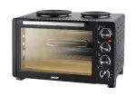 Unold Small kitchen all in one &ndash; laisvai pastatoma viryklė su orkaite, juoda