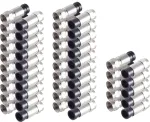 Kompresinis F jungtis ShiverPeaks 85029-A-SET25 7 mm kabeliui, 25 vnt.