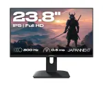 Monitorius JAPANNEXT JN-I238FHD200F 60.5 cm (23.8 colio) 1920 x 1080 pikselių Full HD LCD juodas