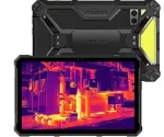 Plan&scaron;etinis kompiuteris UleFone Armor Pad 4 Ultra &mdash; 10,1 colio ekranas, 5G, terminė kamera, 8 GB RAM, 256 GB atmintis, Android, juoda