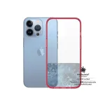 PanzerGlass ClearCaseColor Apple iPhone 13 Pro Strawberry &ndash; permatomas dėklas su spalvotu rėmeliu