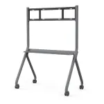 MAXHUB ST33M Mobilus stovas, pilka, daugialypės terpės stovas, 100 kg, 139,7 cm (55 col.), 2,18 m (86 col.), 800 x 600 mm