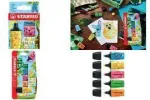 STABILO BOSS MINI Animal Vibes markerių rinkinys, kūginis antgalis 2-5 mm, 5 vnt., įvairių spalvų