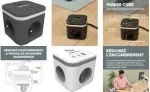 Fellowes Steckdosenw&uuml;rfel Power Cube, Typ E, wei&szlig; - f&uuml;r den Markt: F - 1 St&uuml;ck (100137170)