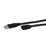 EFB Elektronik K5569SW14.2 DisplayPort 1.4 prailginimo kabelis, ki&scaron;tukas į lizdą, 2 m, juodas