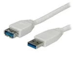 Nilox 0.8m USB3.0 USB A laidas USB 3.2 Gen 1 (3.1 Gen 1) 4.8 Gbit/s Baltas