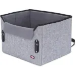 ZOLUX Nomad S pilka automobilinė kėdutė &scaron;unims 41x32x28.5 cm
