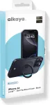 ALKAYA Lucid 360 FlexStand Dėklas su MagSafe, skirtas iPhone 16, Juodas (CS-20226)
