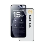 Tactical Glass Shield 5D grūdinto stiklo apsauginis ekrano stikliukas, skirtas &bdquo;Xiaomi Redmi Note 15 Pro&ldquo;, juodas