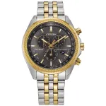 CITIZEN Eco-Drive Chronograph Watch BL5564-55H 44mm Stainless Steel Grey Dial