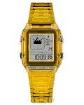 TIMEX Vyri&scaron;kas Laikrodis TW2W96600 32,5mm Kvarcinis Analoginis Odinis Dirželis Juodas Ciferblatas Sidabrinis Korpusas INDIGLO
