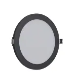 SYNERGY21 Synergy 21 LED Ultra Slim LED Panel Light V6 20W dual white (CCT) Black 24V
