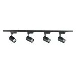 LED Track Lighting System STR-4X15W-B 15W 4 Spots 60W 5200lm 4000K Black