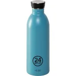 24Bottles Urban Bottle 500 ml Powder Blue nerūdijančio plieno butelis su užsukamu dangteliu