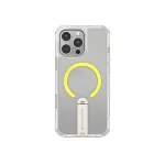 Skinarma Helix Magnetic Charging 360 Rotating Stand Case, iPhone 16 Pro, Skaidrus