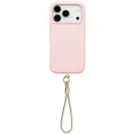 UNIQ Coehl Serina dėklas, skirtas iPhone 17 Pro, magnetiniam įkrovimui, rožinis