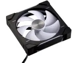 Phanteks D30-140 PWM Regular Airflow D-RGB PH-F140D30_DRGB_PWM_BK01_3P PC korpuso ventiliatorius, 140 mm, juodas (3 vnt.)