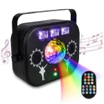 LIGHT4ME MULTIBOX daugiaefektis LED rutulys disko lazeris