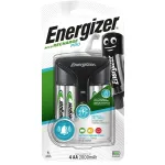 Energizer Pro Charger AC 4 lizdų AA/AAA NiMH įkroviklis su 4&times;2000 mAh baterijomis