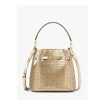 MICHAEL KORS Moteri&scaron;kas kryžminis krep&scaron;ys Jet Set Travel 35S6G2ZC1KPAL &ndash; Signature Canvas, aukso spalvos detalės