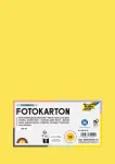 Folia 614/50 12 geltonas A4 kartonas 300 g/m&sup2;, 50 lapų
