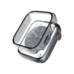 CRONG Hybrid Watch Case su grūdinto stiklo ekrano apsauga, skirta Apple Watch 45mm - skaidrus
