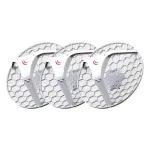 MikroTik LHG 5 (RBLHG5KIT) 5 GHz kliento įrenginys, 24,5 dBi, 3 vnt. komplektas
