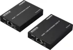 SpeaKa Professional SP-HDE-350 HDMI KVM prailgintuvas per tinklo kabelį RJ45 su klaviatūros ir pelės palaikymu, 120 m, Full HD 1080p SP-12774724