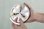 wolfcraft reguliuojamas kiaurymų pjovimo grąžtas 45-130 mm su HSS a&scaron;menimis ir centravimo grąžtu 5978000