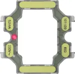 GIRA LED ap&scaron;vietimo elementas T1 raudonas 0,5 mA 230V AC 3791011
