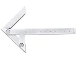 Donau Elektronik MLZW90 90&deg; centravimo kampainis i&scaron; aliuminio lydinio, skirta medienos ir metalo apdirbimui, 100 mm talpa